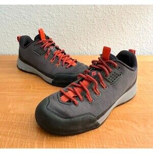 Black Diamond Technician Approach Hiking Shoes Gray Orange Men's 7 Women's 8.5